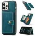 thumbnail image 1 of Mantto iPhone 12 Pro Case, iPhone 12 Case, Wallet with Detachable Magnetic Card Pockets,fit Car Mount, 2 in 1 Durable PU Leather Stand Back Flip Cover For Apple iPhone 12/12 Pro - Blue, 1 of 18