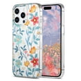 thumbnail image 1 of Mantto for iPhone 13 Case, Cute Pretty Flower Phone Case for Women Girls, Anti-Scratch Floral Pattern Design Slim Fit Soft TPU Bumper Shockproof Protective Rubber Cover, Red Flower, 1 of 8