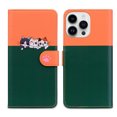 thumbnail image 1 of Mantto for iPhone 14 Pro Wallet Case with Wrist Strap,Cute Animal Pattern PU Leather Magnetic Clasp Folio Flip Kickstand Credit Card Slots & Cash Pocket Shockproof Slim Phone Case,Darkgreen, 1 of 8