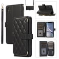 thumbnail image 1 of Mantto for iPhone XS/iPhone X Wallet Case,Crossbody Phone Case PU Leather Zipper with Wrist Strap & Shoulder Strap Flip Cover Credit Card Holder Magnetic Shockproof Protective Case,Black, 1 of 9