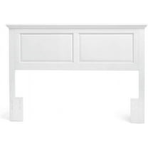 Mantua Arcadia Panel Headboard in Gloss White - Twin Size