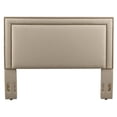 thumbnail image 1 of Glenwillow Home Baffin Upholstered Headboard in Taupe Linen, 1 of 2