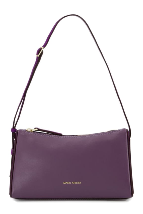 Women's Mini Prism Hobo Bag - Steel/Purple - Leather Purple