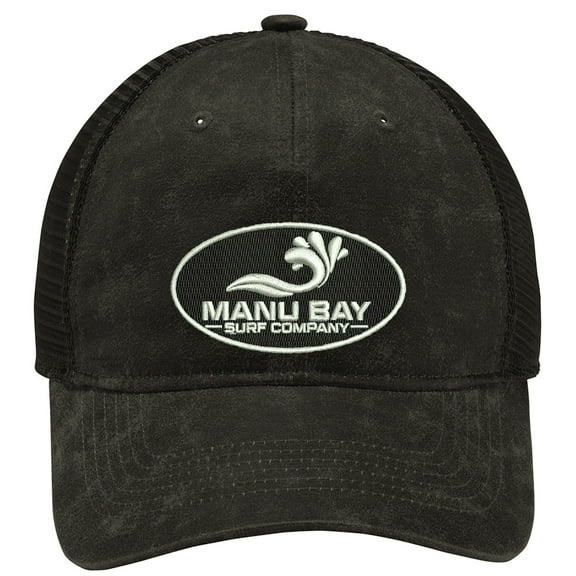 Manu Bay LOGO Patch Pigment-Dyed Mesh Back, Olive