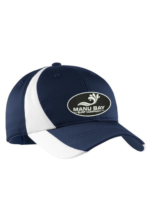 LOGO Dry Zone Nylon Hat, True Navy/White