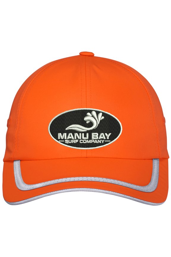 Logo PATCH High Visibilty Hat, Safety Orange