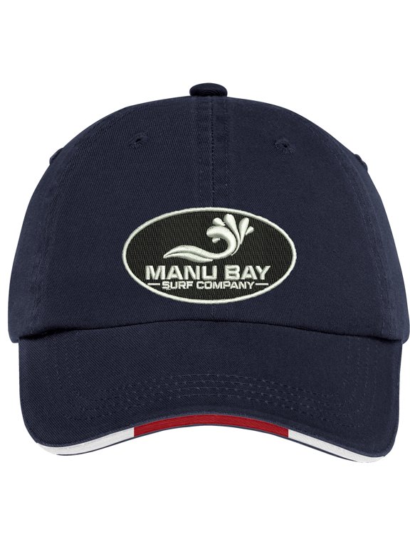 Logo Patch Hat Cap, Classic Navy/Red/White