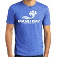 thumbnail image 1 of Manu Bay Surf Company Mens WHITE LOGO Surfer Revolutionary T-shirt, 3XL Royal Frost, 1 of 1
