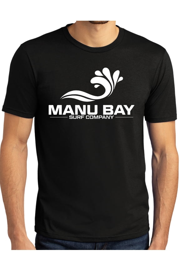 Mens WHITE LOGO Surfer Revolutionary T-shirt, Large Black