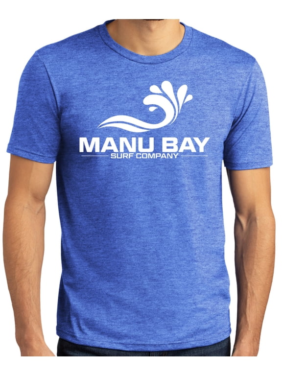 Mens WHITE LOGO Surfer Revolutionary T-shirt, XL Royal Frost