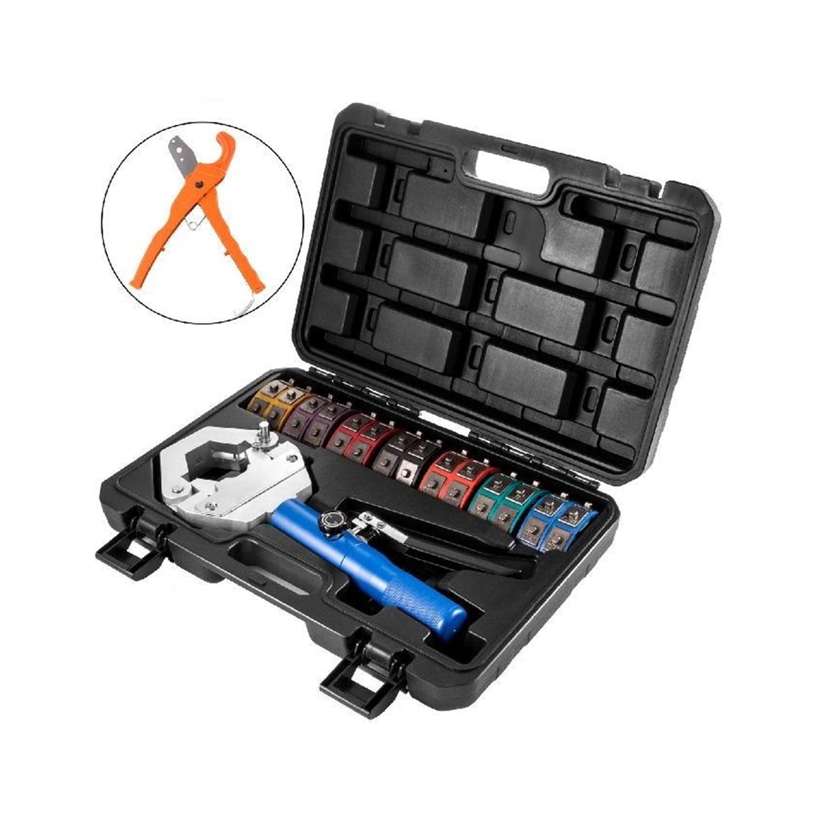 Manual AC Hose Crimping Kit 71500 With 7 Dies Hose Crimping Tool Air Conditioning Repair Kit