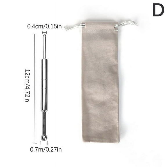 Manual Acupuncture Pen Terahertz Energy Stone Massage Tool Trigger Point Massager Stick For Face Body Relax Facial Reflexology