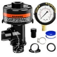 Manual Air Relief Valve for Pool Spa Filter with Pressure Gauge Plug O