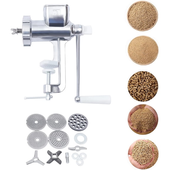 Manual Animal Feed Food Pellet Maker Birds Fishing Bait Granulator Pelleter Animal Food Maker for Making Cat Dog Bird Fish Feed