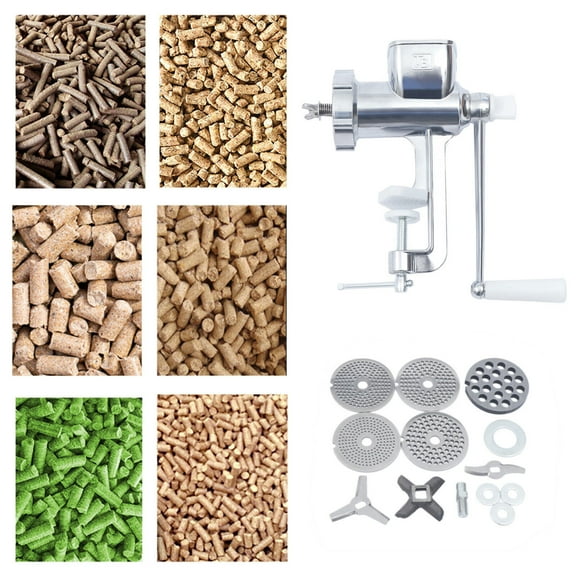 Manual Animal Feed Pellet Mill Machine Pellet Making Machine Animal Food Maker
