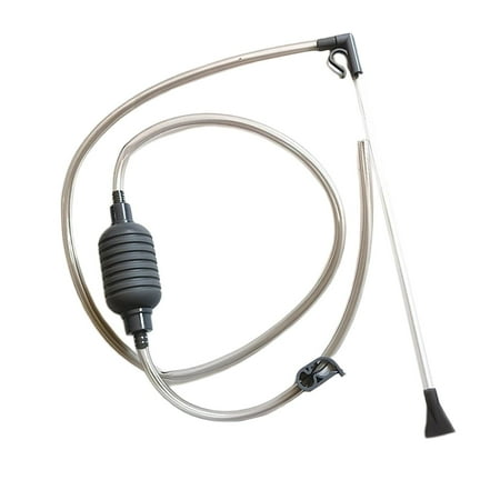 Manual Aquarium Water Changer Vacuum Siphon Pump Cleaning Aquarium Fish Tank 186cm
