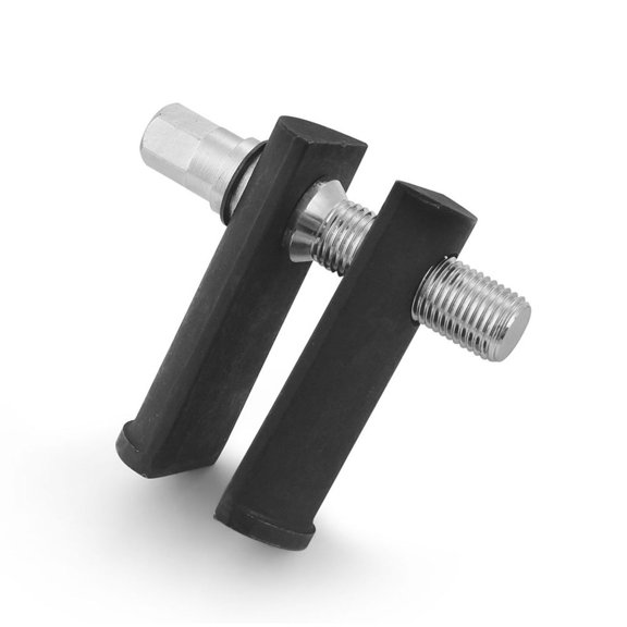 Manual Bearing Race Service Puller for Garage Techs, Carbon Steel Threaded Structure, Paired Support Legs, 1-1/8-2-5/8 Inch Fit during Shop Maintenance