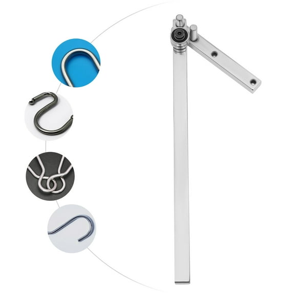 Manual Bending Machine, Carbon Steel Hand Bender, Adjustable 0-180 Degree Bending Angle for Maximum 8mm Steel