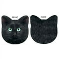 thumbnail image 1 of Manual Black Cat Shaped Pillow, 1 of 1