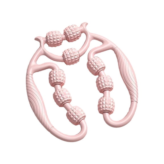 Manual Body Roller Massager Ring, 360 Degree Handheld Roller Tool for Arms Legs Neck Waist and Calves