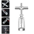 thumbnail image 1 of OUNONA 1Pack Silver Wine Bottle Opener with Corkscrew Opening for Home Party and Wedding Use, 1 of 6