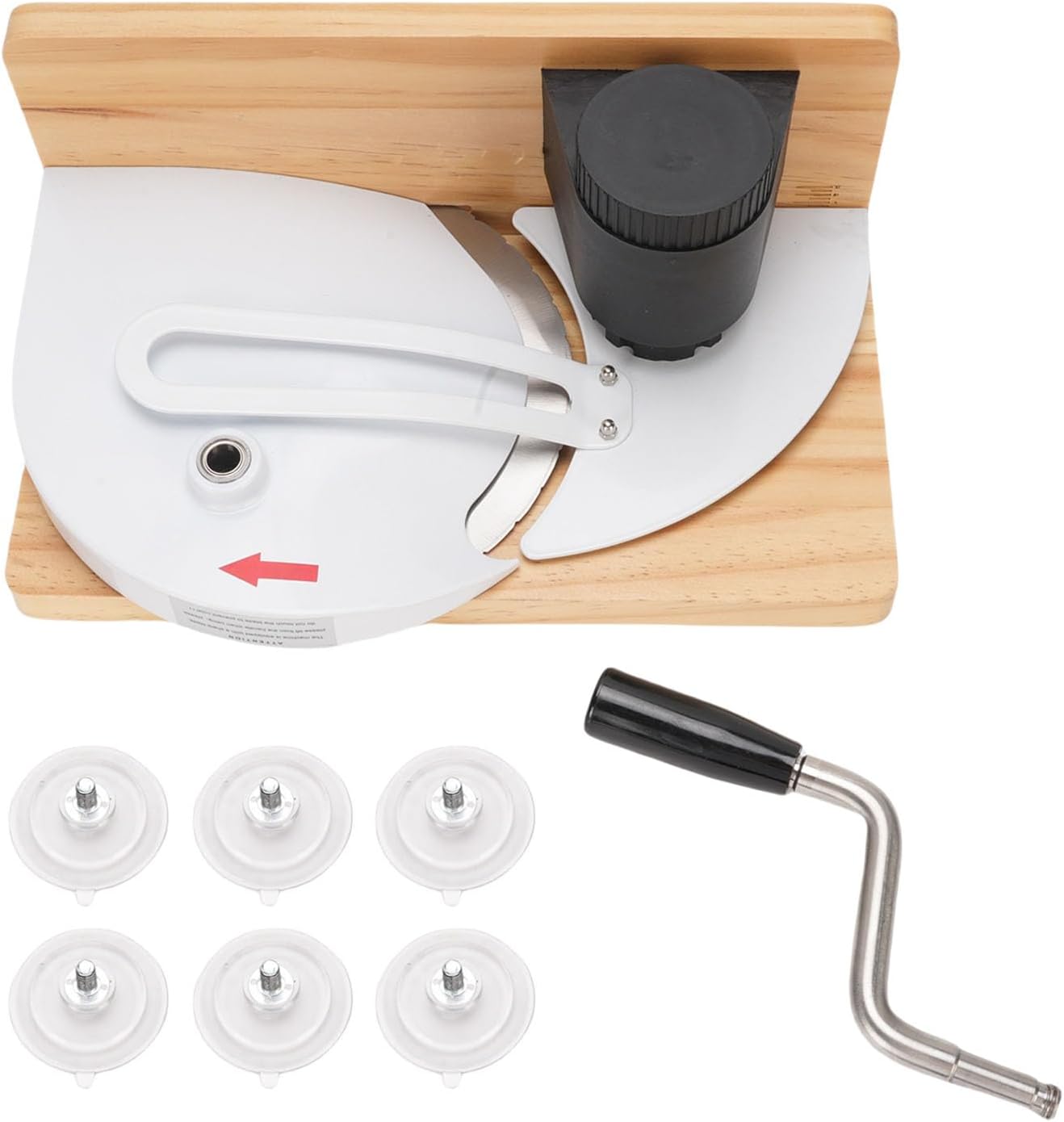 Manual Bread Cutter, Powerful Gear System, Suction Cup Base, Ergonomic ...