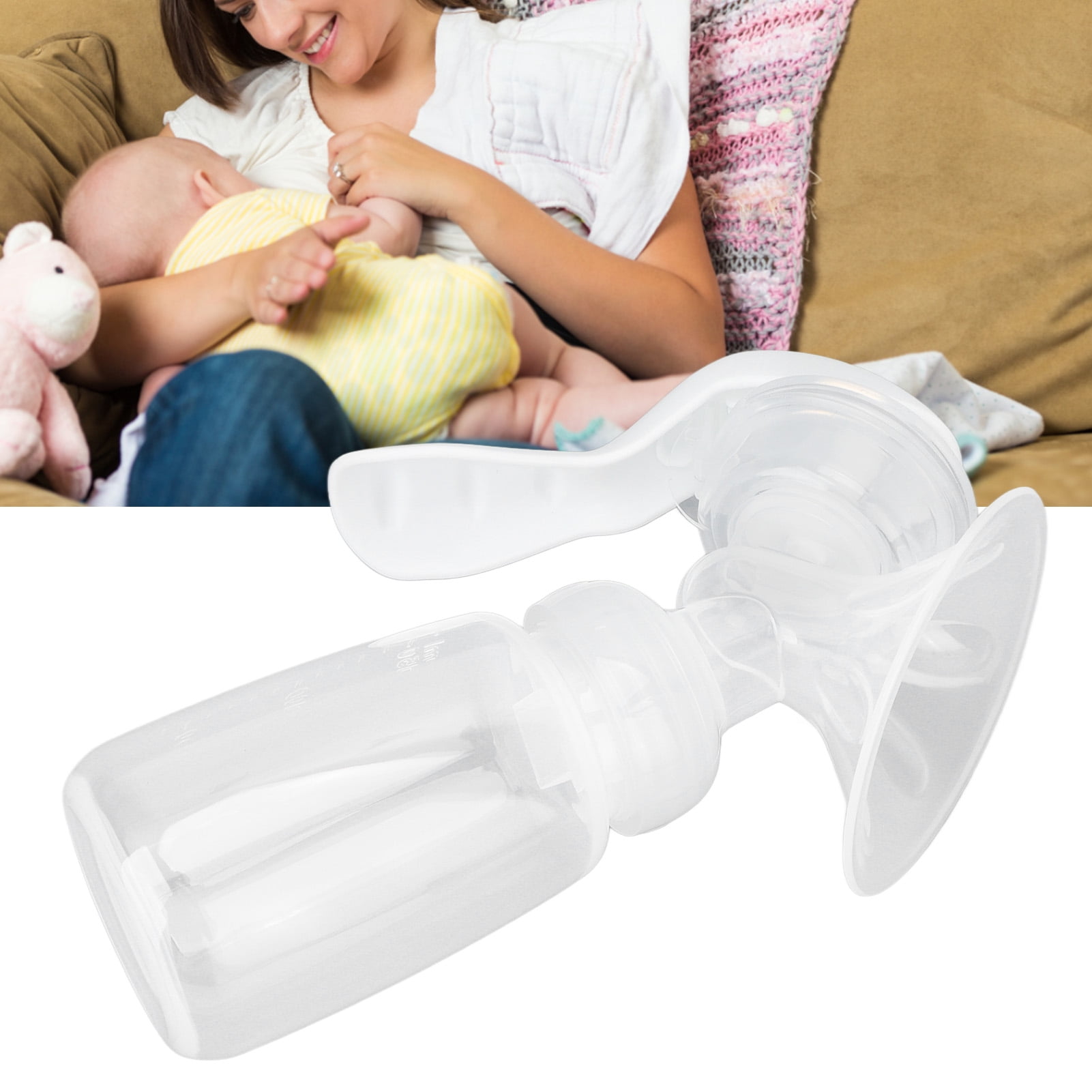 Manual Breast ,Hand Breast Heat Portable Breastfeeding For Lactating