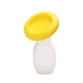 thumbnail image 1 of Manual Breast Milk Collector Food Grade Silicone Silencer Pump With Storage Lid Comfortable Hands-Free Pumping Aid For Nursing, 1 of 8