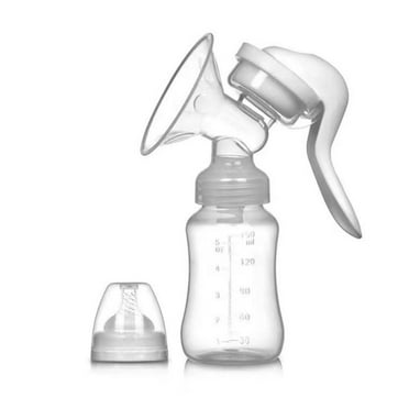 Manual Breast Pump Convenient Ergonomic Milk Collector Upward Trend Portable Breast Pumps for Busy Moms Breast Collector Safe (English Version)