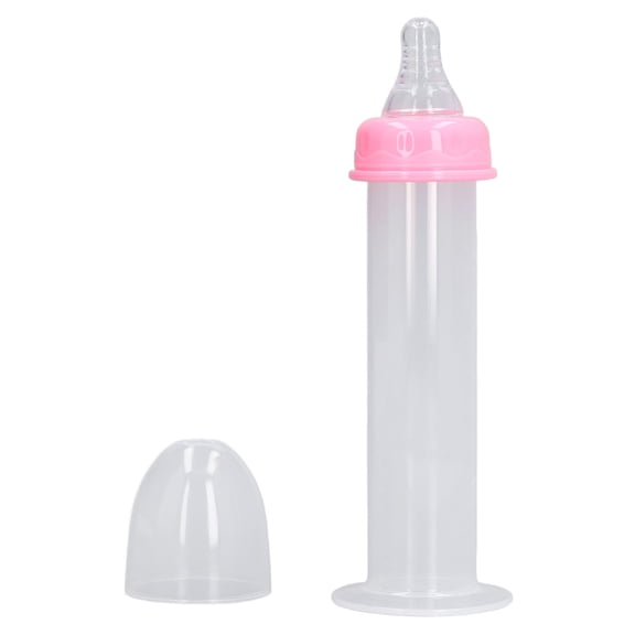 Manual Breast Pump with Soft Silicone Shield and Feeding Nipple, Lightweight Portable Hand Held Suction Milk Extractor for Breastfeeding, 5 oz / 150 ml