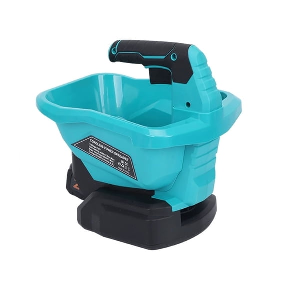 Manual Broadcast Spreader, Handheld Garden Fertilizer Spreader, Adjustable Granular Spreader for Ice Melt Seeds, for Lawn Garden Yard, Ergonomic Design