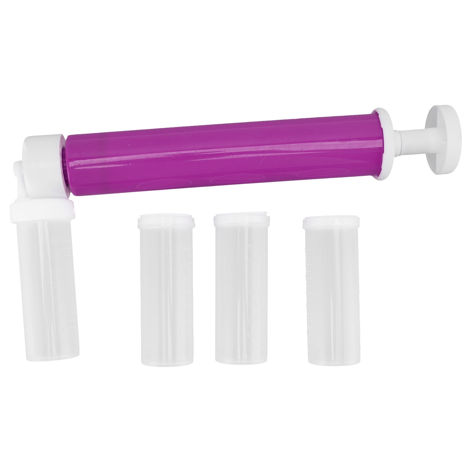 Manual Cake Airbrush DIY Multiple Colors Leakage Proof Plastic Cake Airbrush Pump with