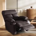 Manual Chair Small Recliners for Small Spaces with Overstuffed Arms and