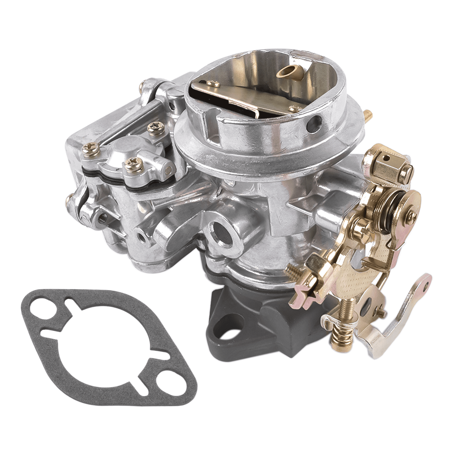 Manual Choke 1 Barrel Carburetor 144170200223 Replacement for Ford 1957 1960 1962 144 170 200 223 Inline 6 Cyl Engines, F100 1960 223 Engines