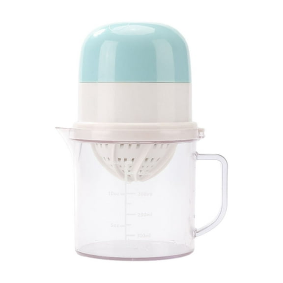 Manual Citrus Juicer Squeezer Hand Press,Lemon Orange Fruit Extractor Tool,Built In Measuring Cup Grater,High Yield Juice Press Tool,Anti Slip Handle Portable Design,Easy Clean Kitchen Juicer Tool