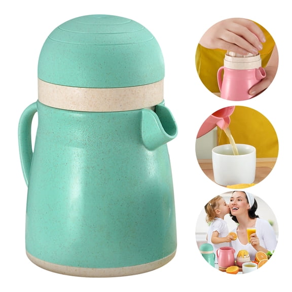 Manual Citrus Juicer for Oranges Lemons Limes, Portable Fruit Squeezer with Pulp Strainer, Handheld Lemonade Maker for Kitchen, Camping, Travel