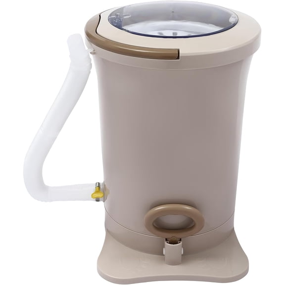 Manual Clothes Dryer Portable Dryers Laundry Portable Clothes Dryer Non electric Laundry Dryer for RV, Camping, Apartment, Dorm (Beige)