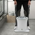 thumbnail image 1 of Manual Clothes Dryer Portable Mini Dryer Foot Powered Compact Spin Dryer Machine Non Electric Laundry Dryer for RV Camping Apartment Dorm(White), 1 of 16