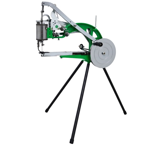 Manual Cobbler Shoe Repair Machine Dual Cotton Nylon Line Sewing Tool with Tripod