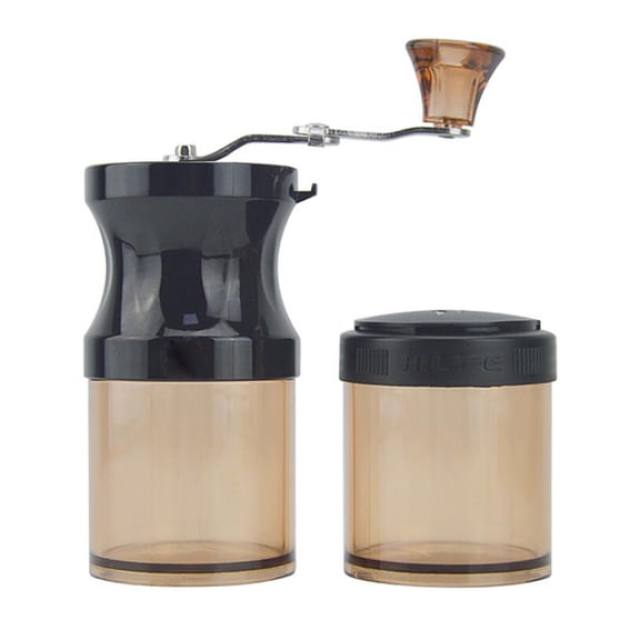 Manual Coffee Bean Grinder with Fortified Storage Jar Cafe Mill Maker Kitchen Tools