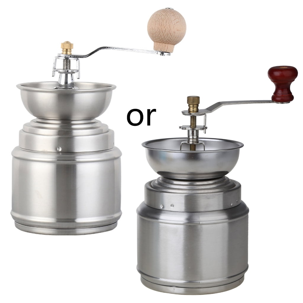 Manual Coffee Grinder Hand Crank Rice Burr Mill Coffee Beans Mill ...