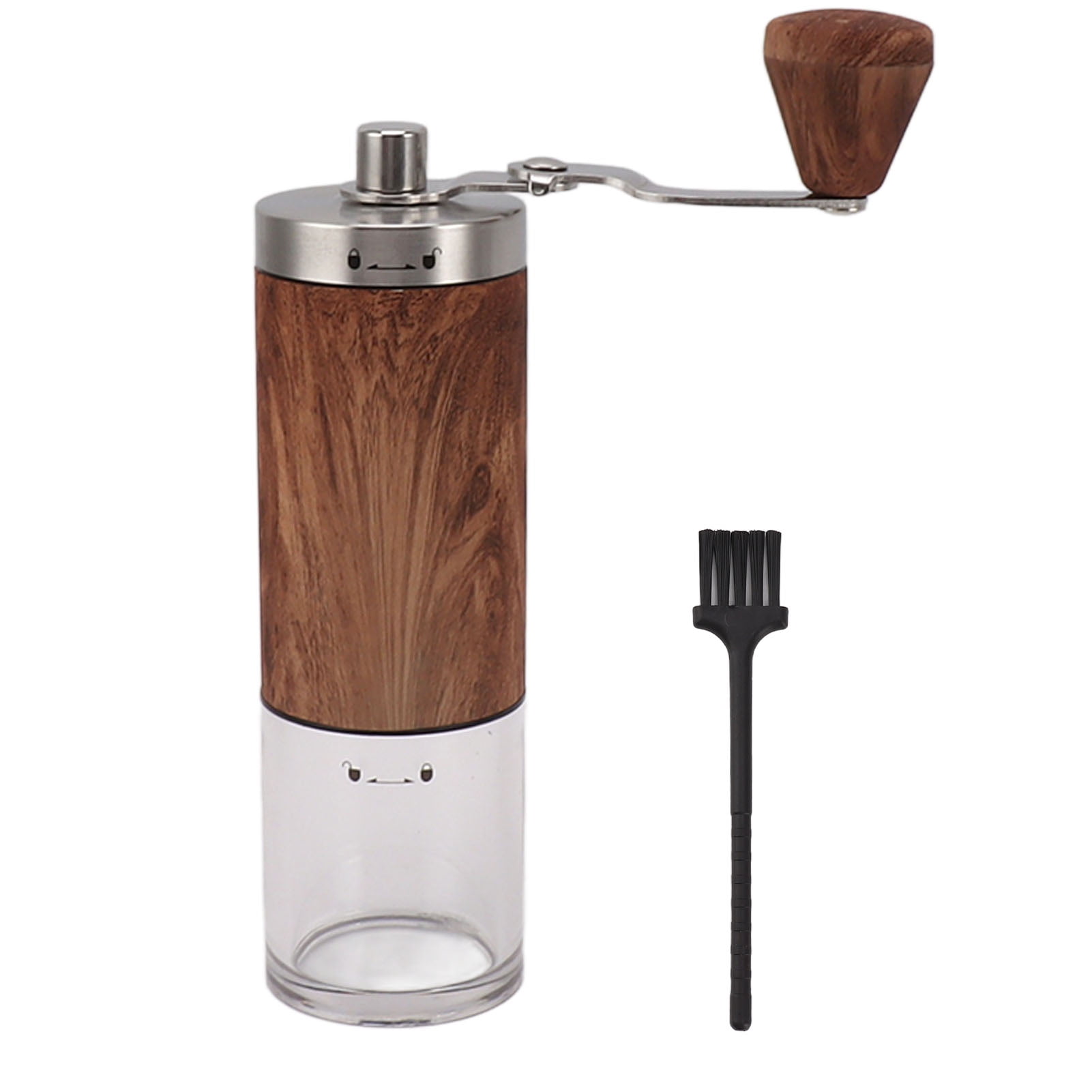 Manual Coffee Grinder Stainless Steel Adjustable Grind Size Detachable ...