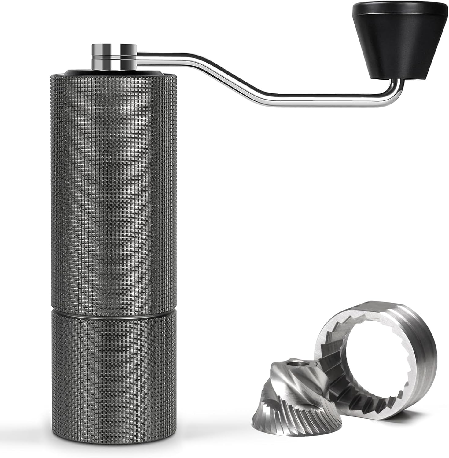 Manual Coffee Grinder with Stainless Steel Conical Burr Coffee Grinder