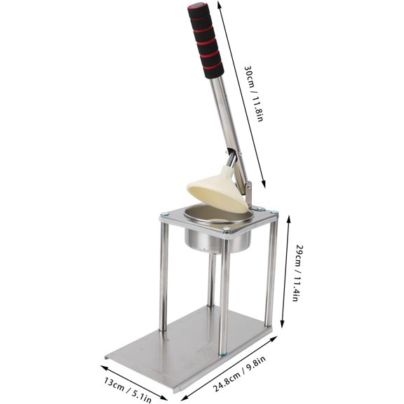 Manual Commercial Orange Juicer Squeezer Cast Iron Stainless Steel Hand Press Fruit Citrus Lemon Lime Pomegranate Crusher for Home Kitchen