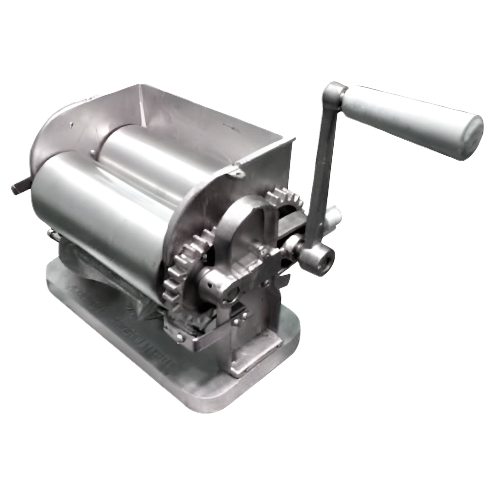 Manual Metal Corn Tortilla Maker with Crank Roller