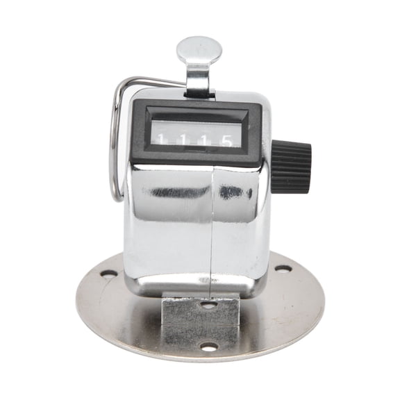 Manual Counter,4 Digit Tally Counter ABS Stainless Steel Glass Manual Click Counters For Schools Casinos,Click Counter
