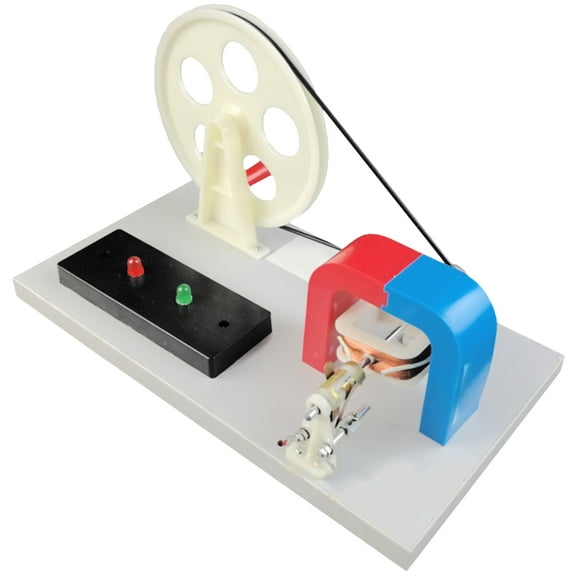 Manual Crank Generator Model Electronic Mechanical Power Physics Hand Crank Generator Hand Cranked A-C and D-C Generator