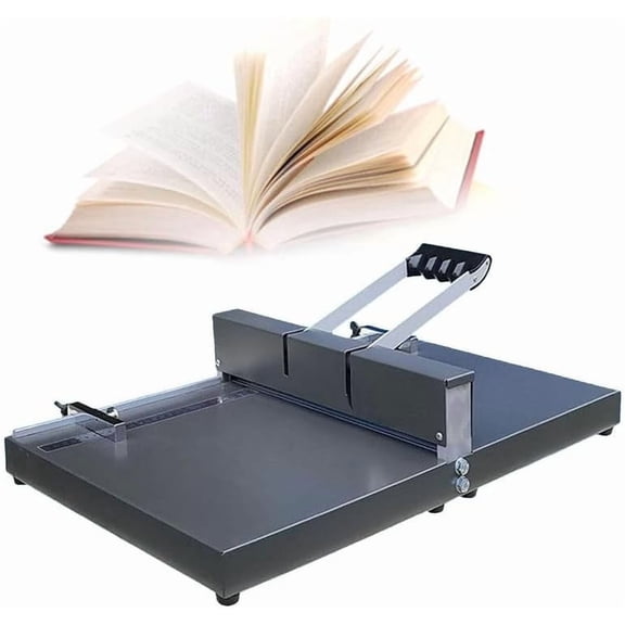 Manual Creasing Machine, 350mm Scoring Paper Creasing Machine with Positioning Ruler and Non-Slip Base, Indentation Depth 0.8mm for Business Card Photo Greeting Card
