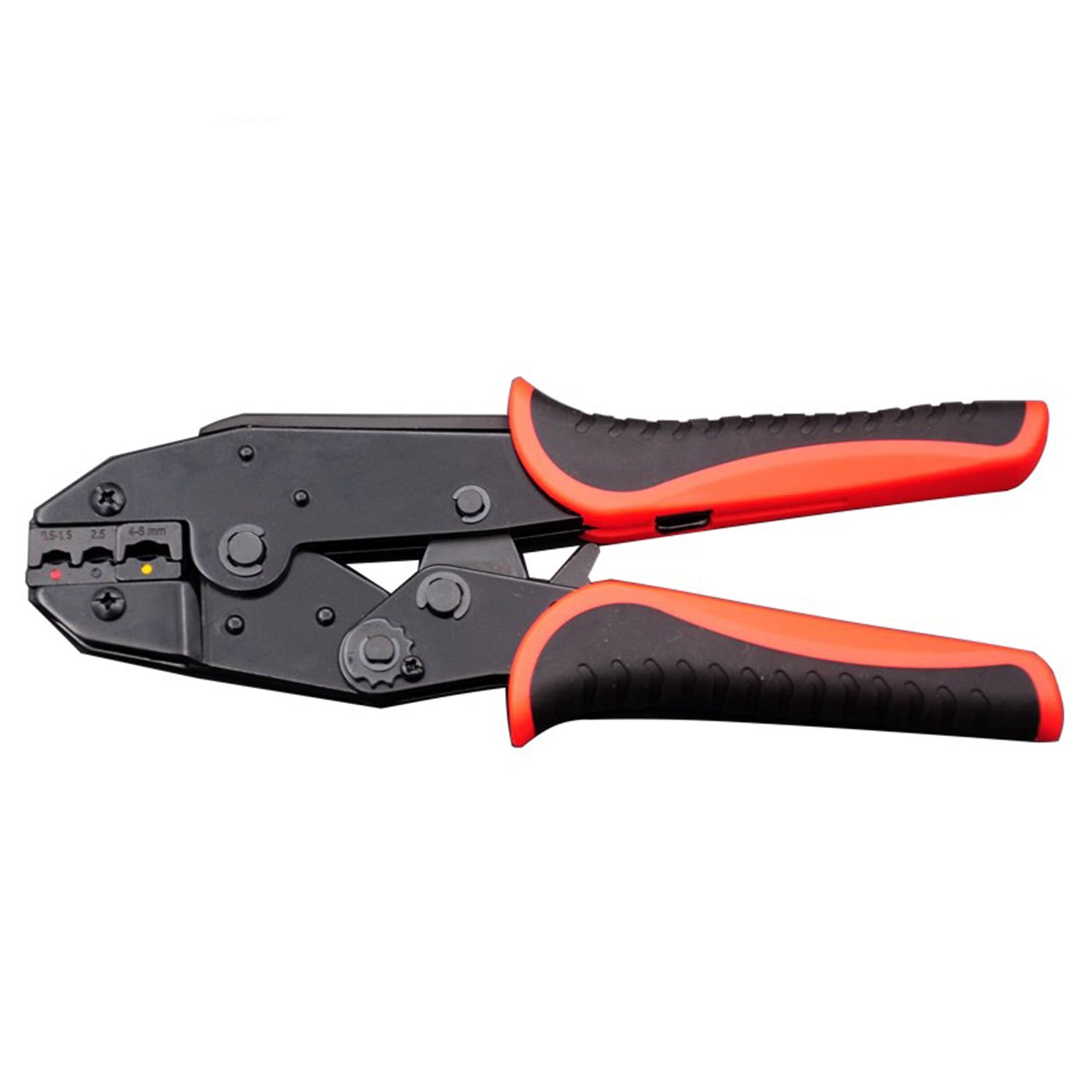 Manual Crimping Pliers ,Capacity for 0.5-6mm² 20-10AWG,Non-insulated Cable Links,Ratchet Crimping Tools ,Durability That Lasts
