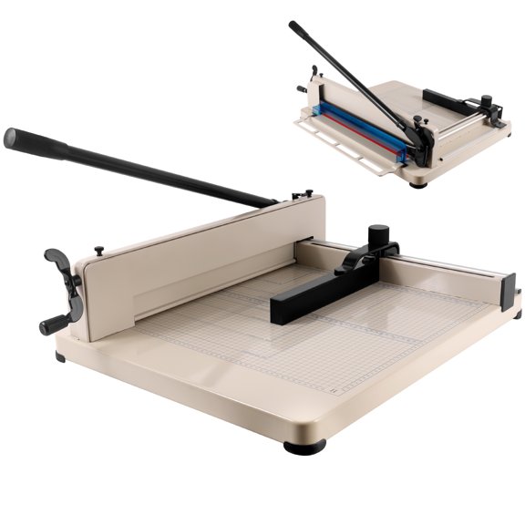 Manual Cutting Tool, 24.6" Labor-Saving Handle, Slip-Resistant Base, A3 Paper Slicer, PVC Sheet Cutter, Print Shop, Craft Workshop